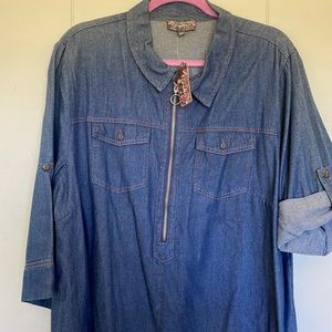 Denim dress size 2X